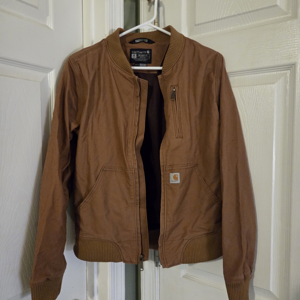 Carhartt Brown Bomber Jacket